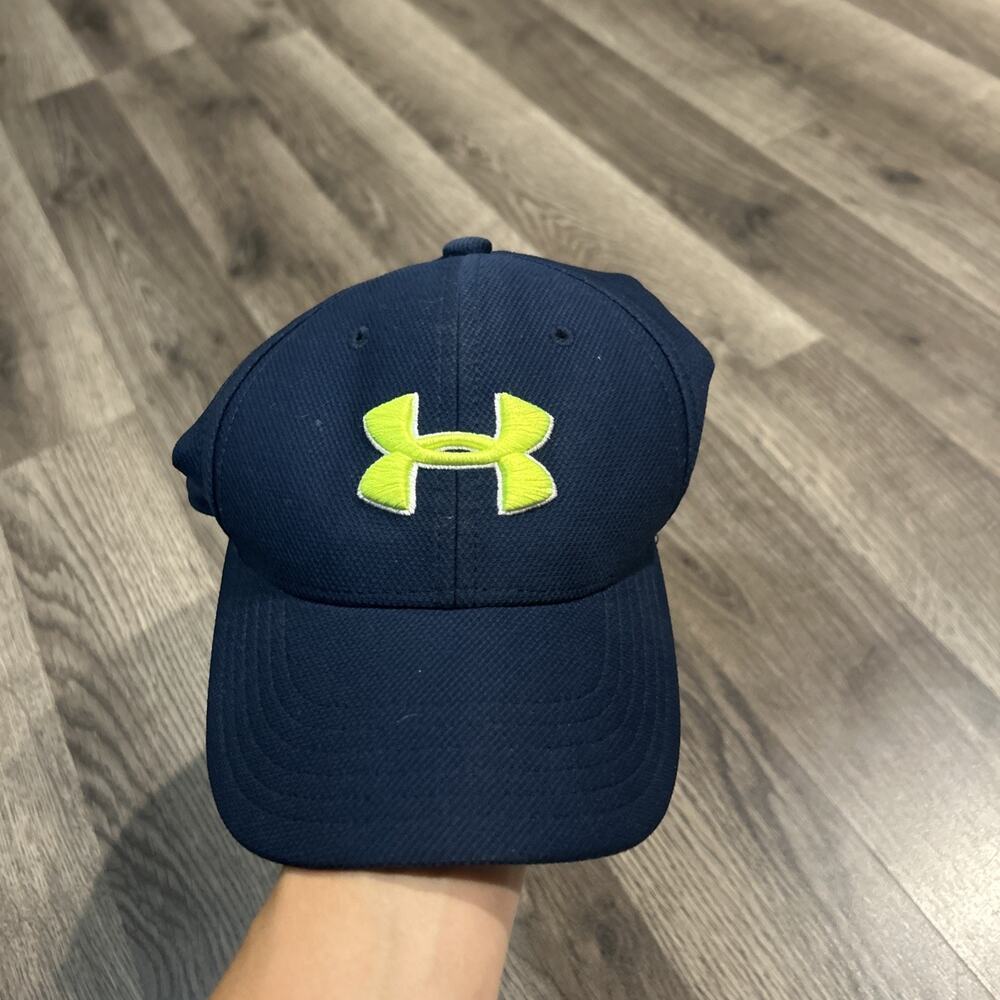 UNDER ARMOUR Boys Golf Hat Heatgear Size YXS/S Cap 1259222 100 Navy
